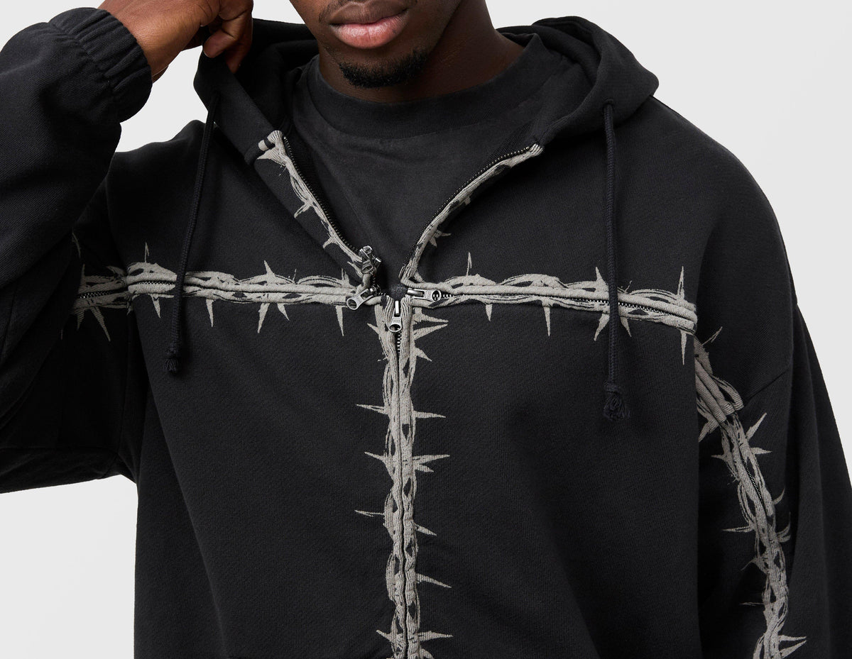 x Slam Jam x Act Of Disagreement Zipped Hoodie